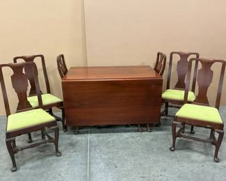 Dropleaf Dining Table And Chairs