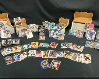 Hockey Cards On Ice