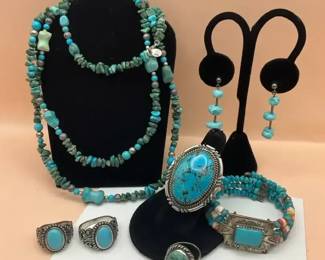Hand Crafted Turquoise Jewelry 
