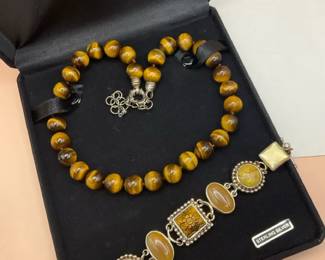 Precious Tigers Eye Jewelry 