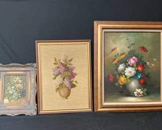 Floral Framed Art