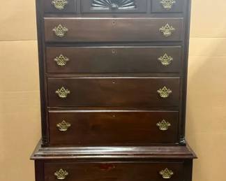 Bonnet Top Highboy Dresser