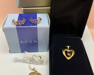 Avon Heart Jewelry 