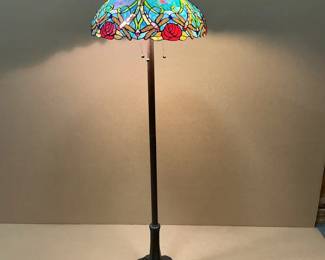 TiffanyStyle Rose Floor Lamp
