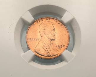 1952-D Lincoln Cent NGC MS 66 RD