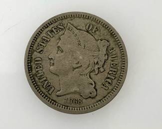 1868 3-Cent Nickel