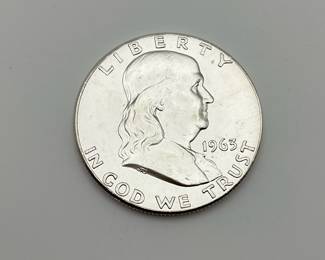 1963 Franklin Silver 50c