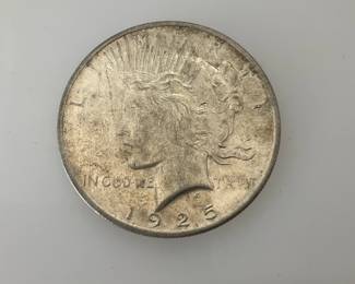 1925 Peace Dollar
