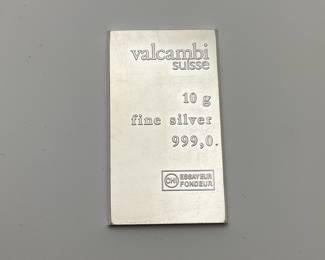 10 Gram Silver Bar