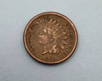 1863 Indian Head Cent