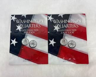 Washington Quarter State Collection Books