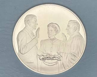 The 1985 Presidential Inaugural Eyewitness Commemorative Medal