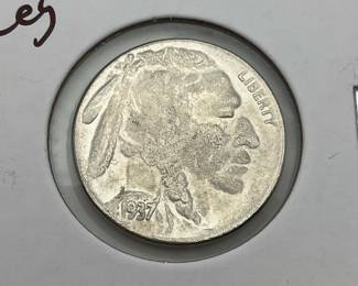 1937-D Buffalo Nickel