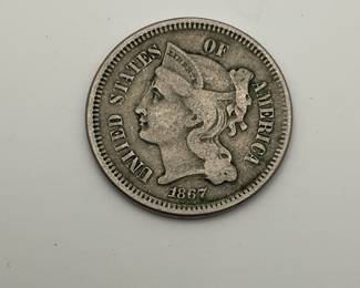 1867 3-Cent Nickel