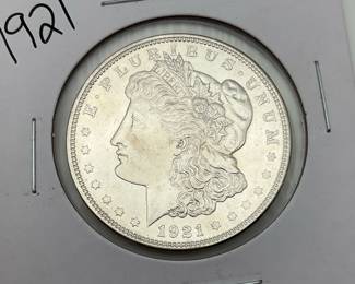 1921 Morgan Dollar