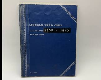 Lincoln Cents Book 1: 1909-1940