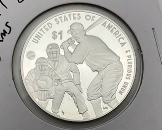 2022-P Negro Leagues Baseball Commemorative Silver Dollar Proof Coin