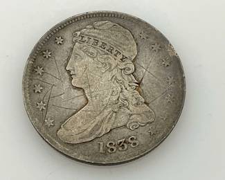 1838 Capped Bust Half Dollar