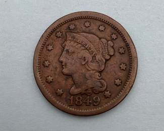 1849 US Large Cent