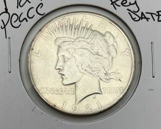 1921 Peace Dollar
