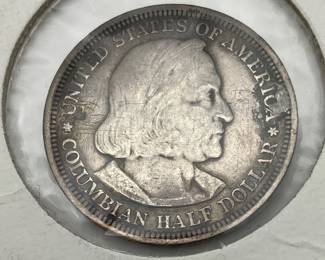 1893 Columbian Exposition Commemorative Half Dollar
