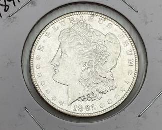 1891 Morgan Dollar