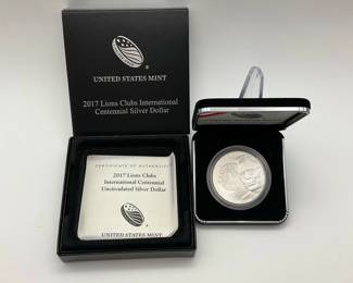 2027 US Lions Clubs Centennial Silver Dollar
