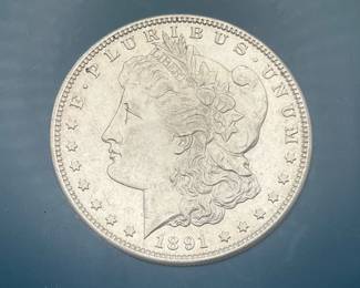 1891-S Morgan Dollar