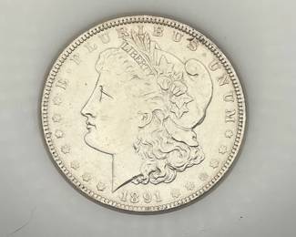 1891 Morgan Dollar