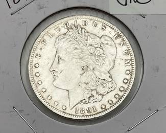1891-O Morgan Dollar