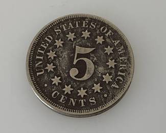 1868 Shield Nickel