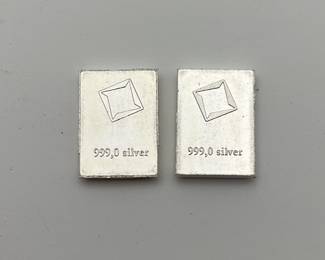 1 Gram Silver Bars