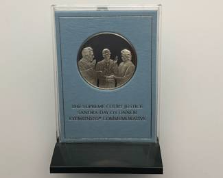 The Supreme Court Justice Sandra Day O'Connor Eyewitness Commemorative Medal