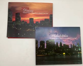 2009 Denver & Philadelphia US Mint Uncirculated Coin Sets
