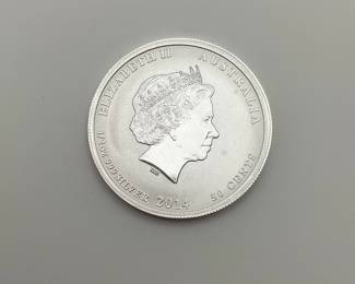 2014 Australia 1/2 Oz Silver Battle of the Coral Sea Coin