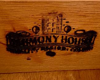 Painted Harmony House chest of drawers with matching shelf