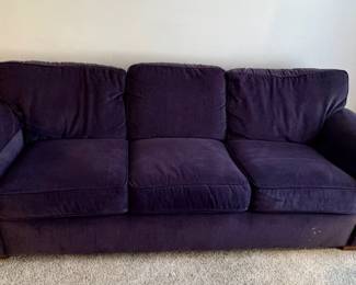 Purple Flexsteel sofa