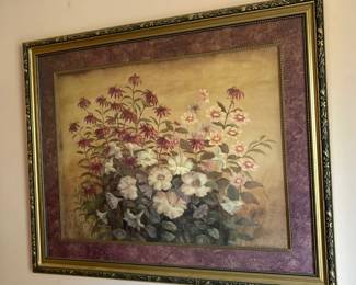 Floral artwork