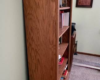 Oak bookcase