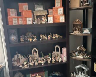 NATIVITIES GALORE!  DISPLAY SHELVING ALSO FOR SALE