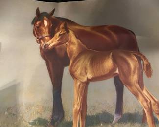 LARGE VINTAGE PRINT - UNFRAMED