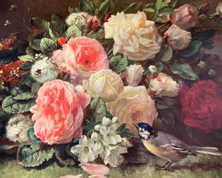 LARGE VINTAGE PRINT - UNFRAMED