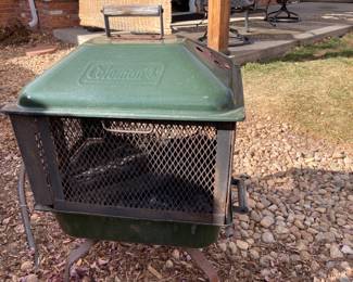 Vintage Coleman fire pit