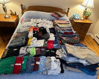 Lots of T Shirts & Ties