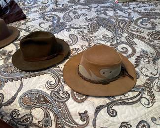 men's leather hats