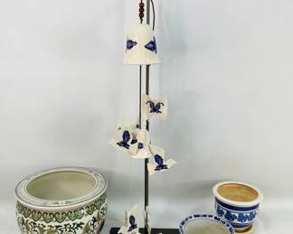 Porcelain Fishbowl Planter & More