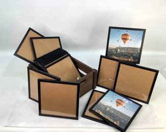 Picture Frames and Crate