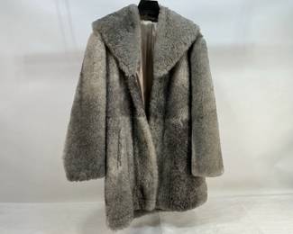 Grey Fur Coat