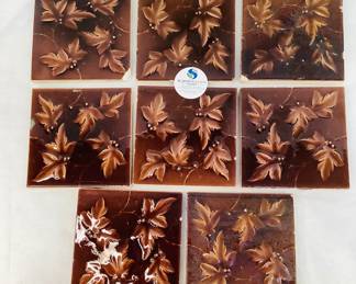 Antique Kensington Tiles with Foliate Design