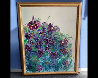Abstract Floral Painting